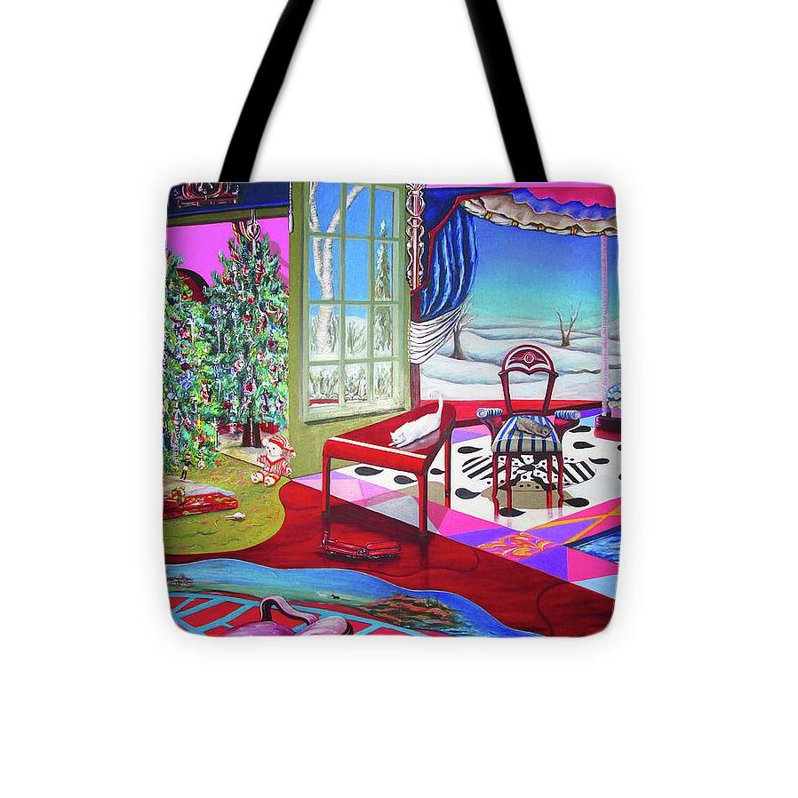 Christmas Painting - Tote Bag