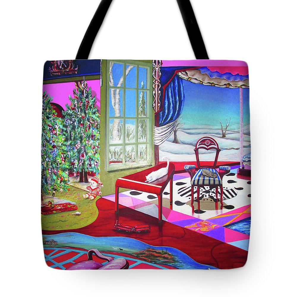 Christmas Painting - Tote Bag