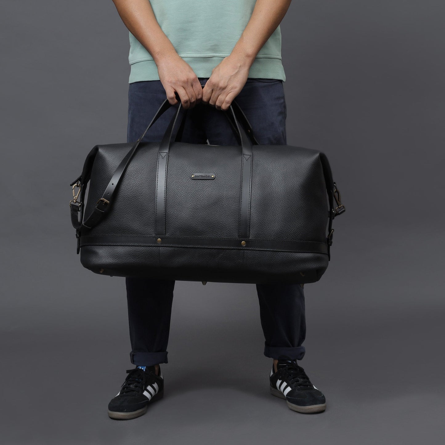 Runway Leather Travel Bag - Sportkyu