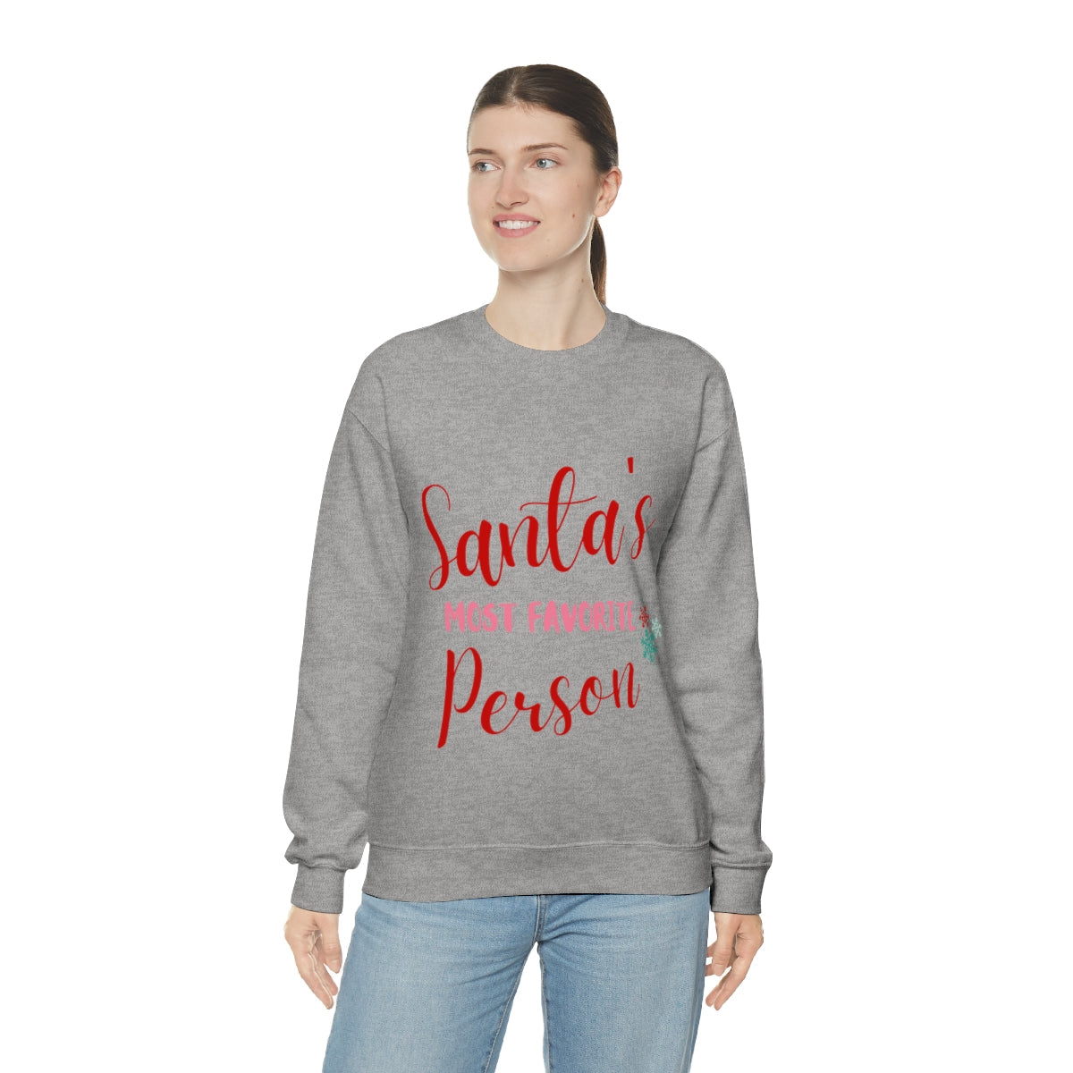 Dames Santa's favoriete sweatshirt 