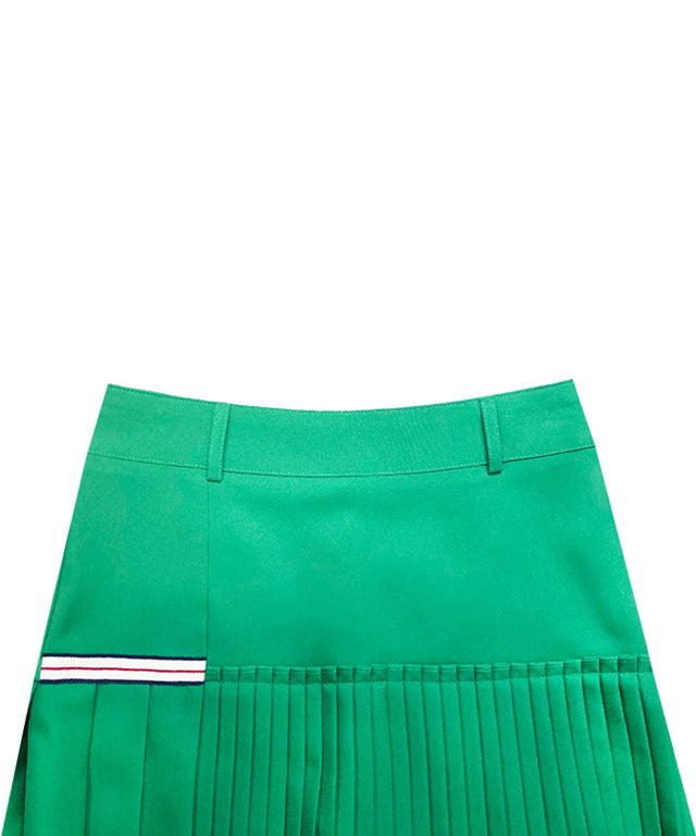 BENECIA 12 Asymmetric Culottes - Green