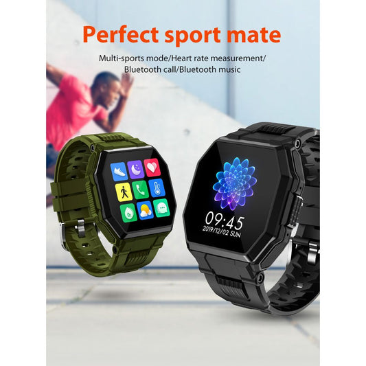 Bluetooth Call Smart Watch Men Full Touch Music Control