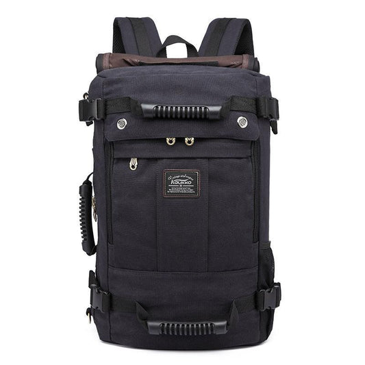 Large Canvas Waterproof Mountaineering Bag - Sportkyu