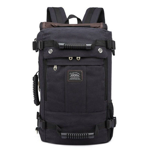 Large Canvas Waterproof Mountaineering Bag - Sportkyu