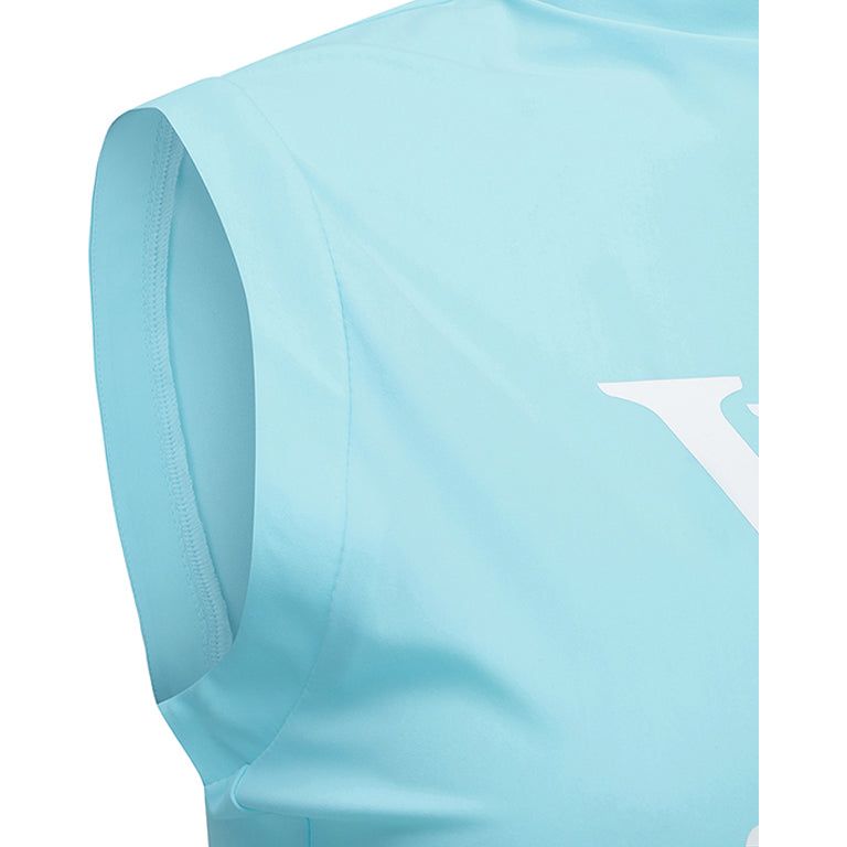 ANEW Golf: Women Front Logo Point Sleeveless - Light Green - Sportkyu