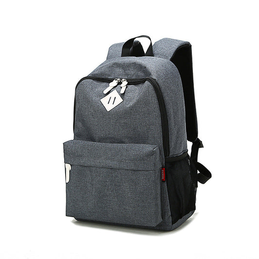 Large Capacity College Style Backpack For Men And Women