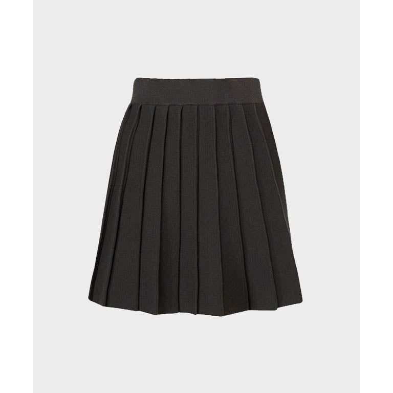 Anell Golf French Wool Skirt - Charcoal - Sportkyu