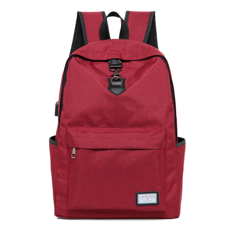 High Quality Grey Anti Theft Backpack