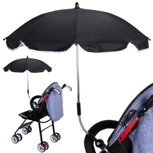 360 Degrees Pram Umbrellas Baby Stroller Cart Accessories