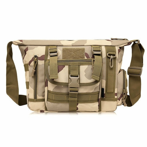 Business And Leisure Tactical Messenger Bag For Hiking