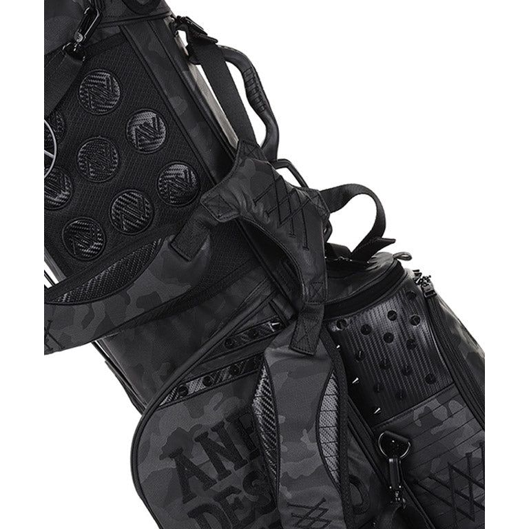 ANEW Golf: Dark Camo Stand Bag - Black