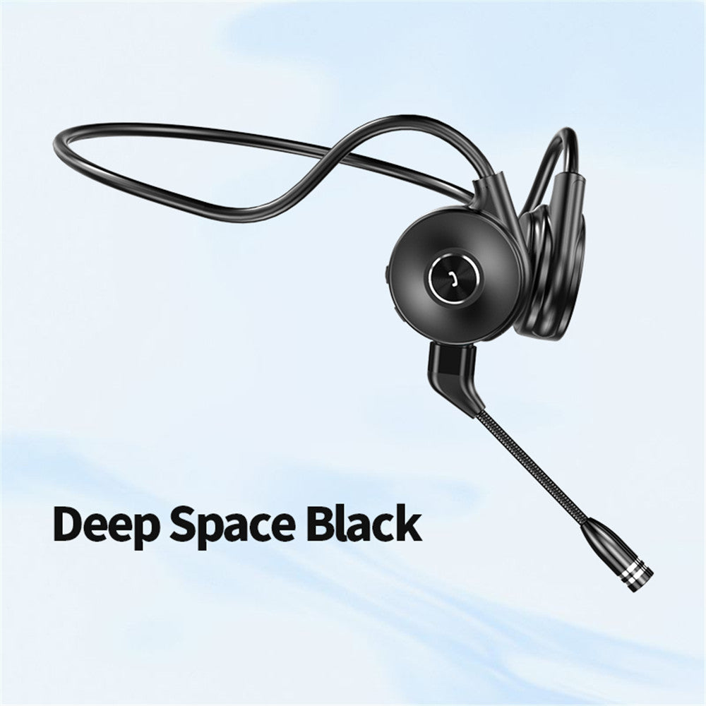 Bone Conduction Bluetooth Headset Long Detachable