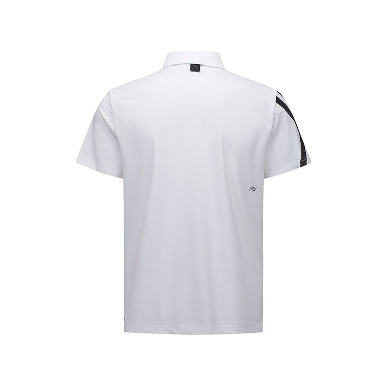 ANEW Golf: Men Sleeve Signature Logo T-Shirt - White