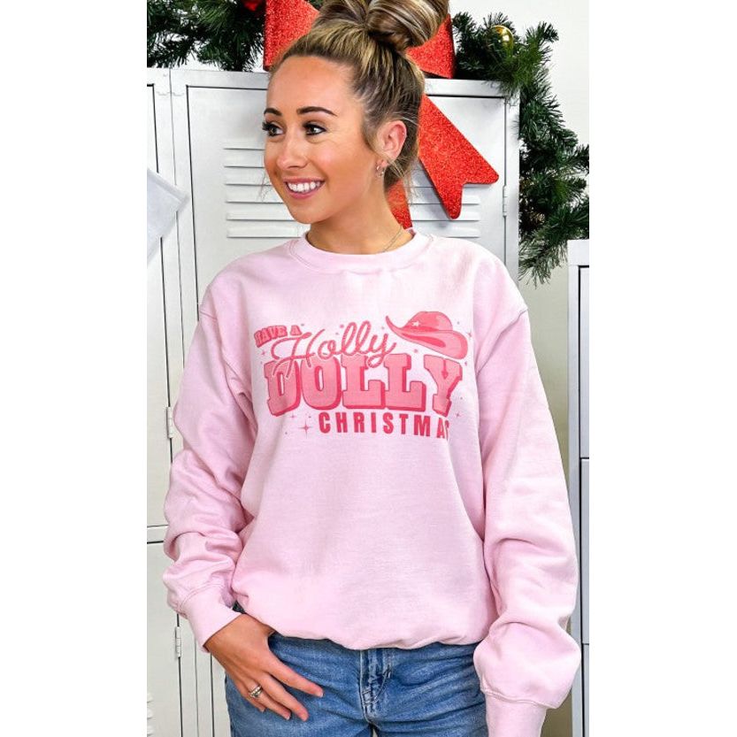 Heb een Holly Dolly Kerst Grafisch Sweatshirt