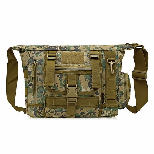 Business And Leisure Tactical Messenger Bag For Hiking