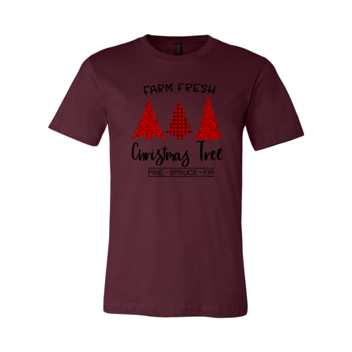 Boerderij Vers Kerstboom Shirt 