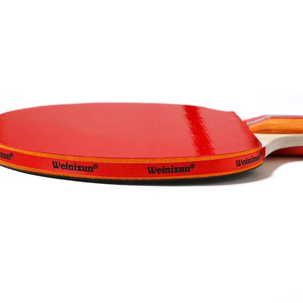 High Quality Double Reverse Rubber Ping Pong Racket