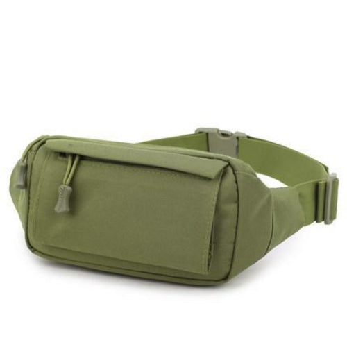 Casual Camouflage Outdoor Waist Bag For Hiking Traveling