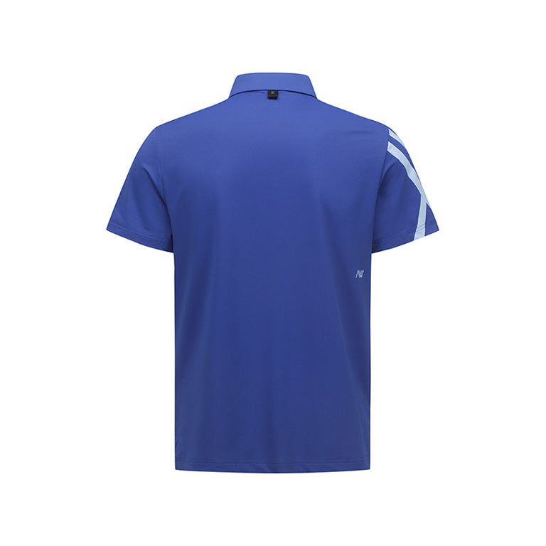 ANEW Golf: Men Sleeve Signature Logo T-Shirt - R/Blue