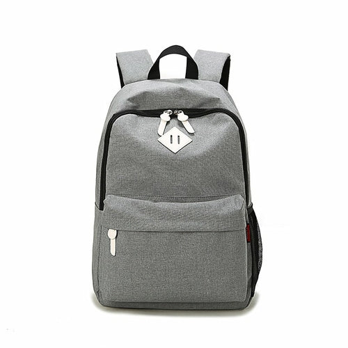 Large Capacity College Style Backpack For Men And Women