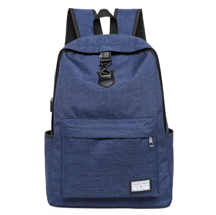 High Quality Grey Anti Theft Backpack