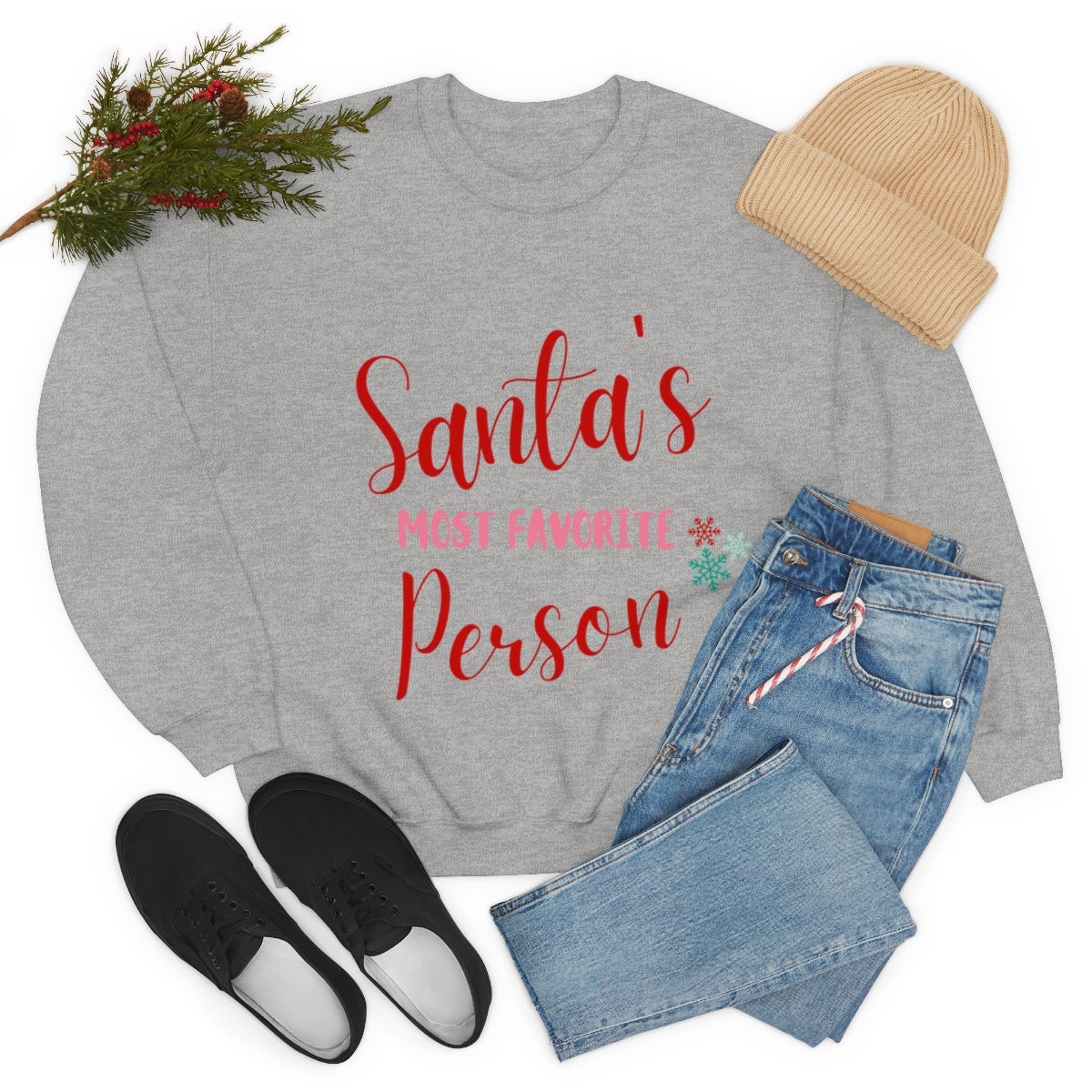 Dames Santa's favoriete sweatshirt 