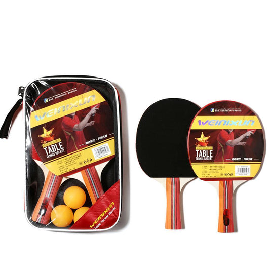 High Quality Double Reverse Rubber Ping Pong Racket