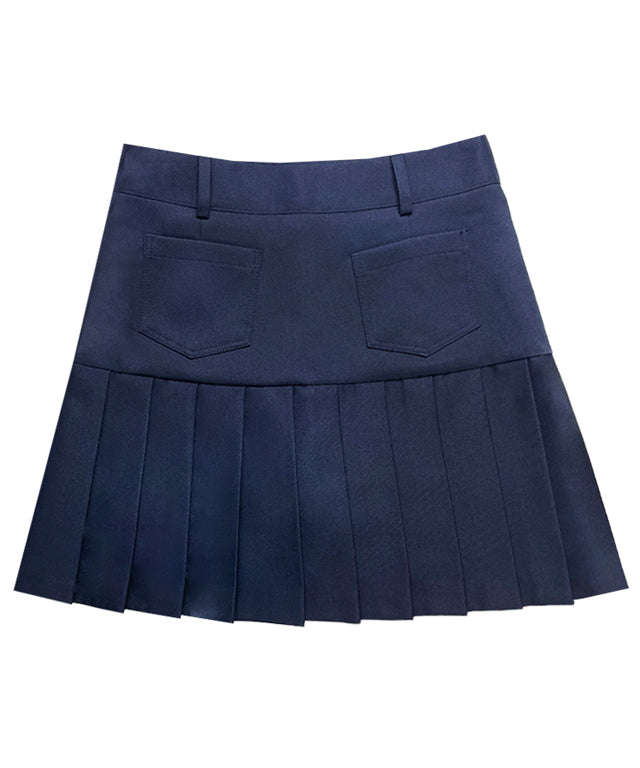 BENECIA 12 Asymmetric Culottes - Navy