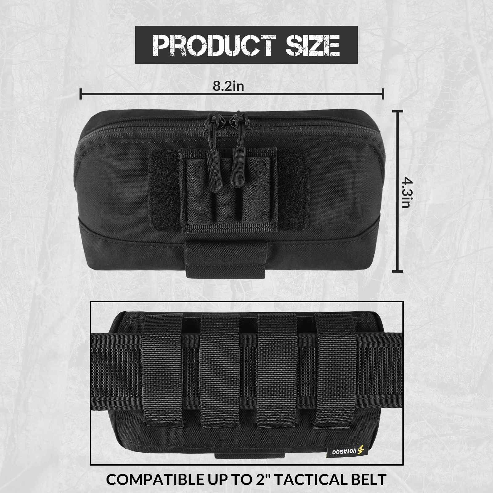 Votagoo Tactical Molle Admin Pouch - Sportkyu