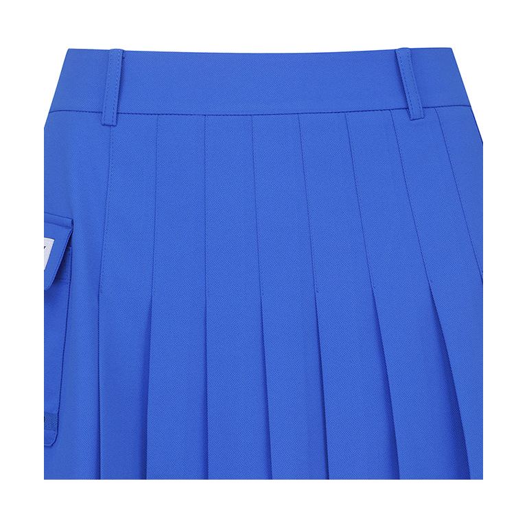 ANEW Golf: Women's Mini Pocket Point Pleated Skirt - Blue