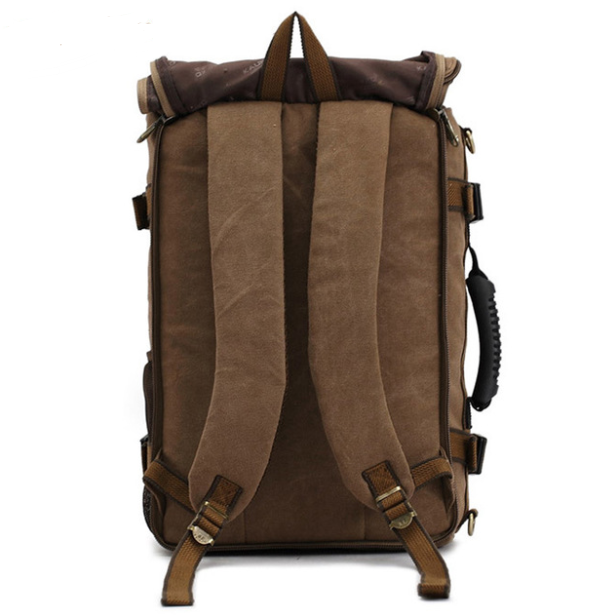 Large High Quality Canvas Travel Mountaineering Backpack - Sportkyu