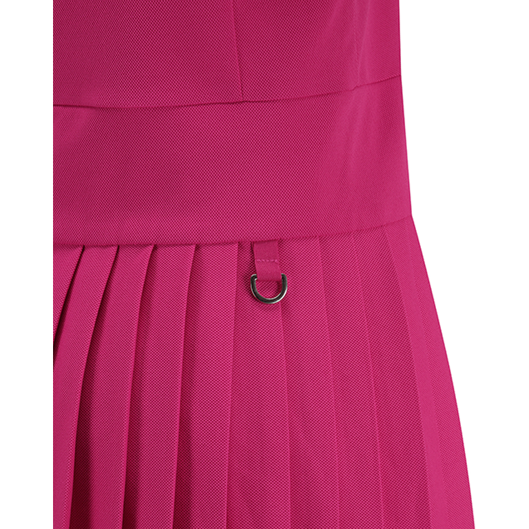 ANEW Golf: Women Pleated Skirt Pique Dress - Hot Pink