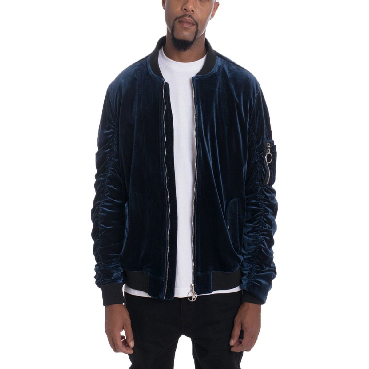 VELOUR BOMBER