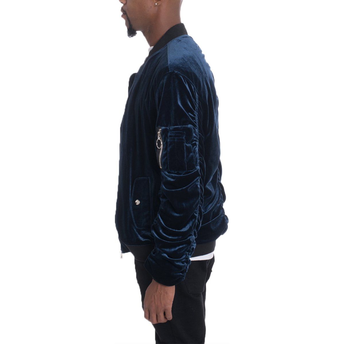 VELOUR BOMBER