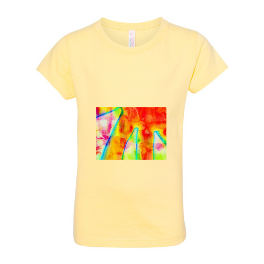 Little Fingers Ultimate T-shirt met korte mouwen voor meisjes