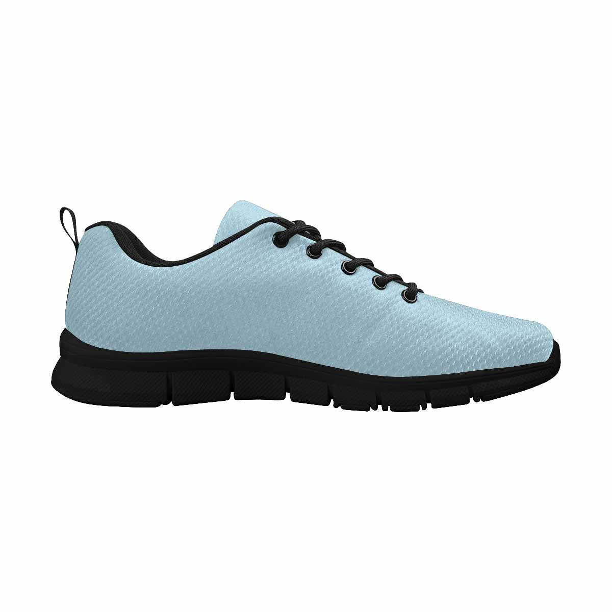 Sneakers For Men, Light Blue - Canvas Mesh Athletic Running Shoes