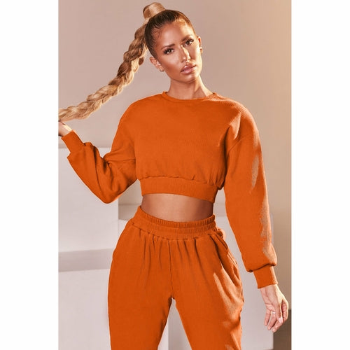 Yoga set Fitness Sports Suits Long Sleeve Top High Waist Running Pants