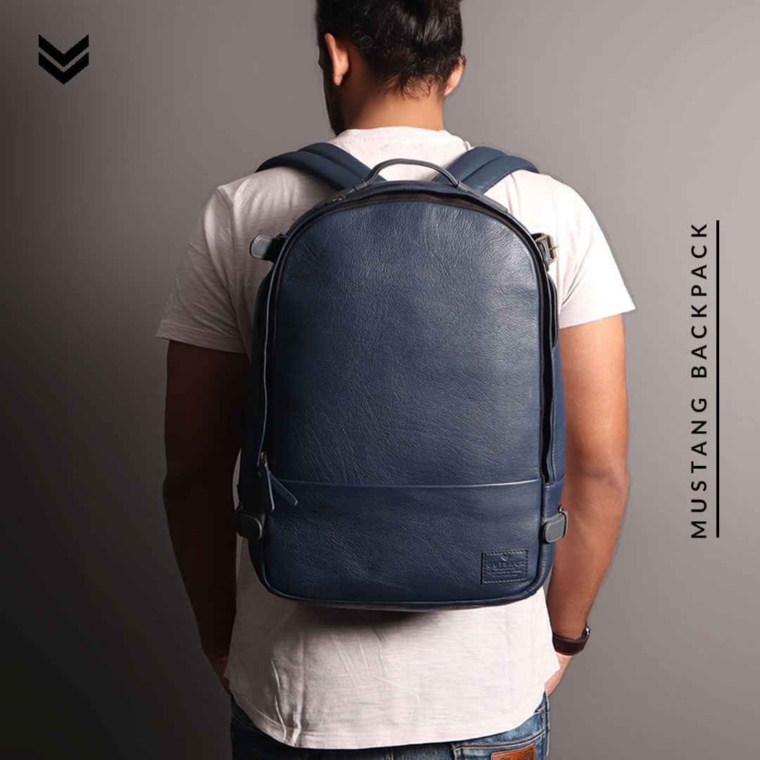 Mustang Leather Backpack