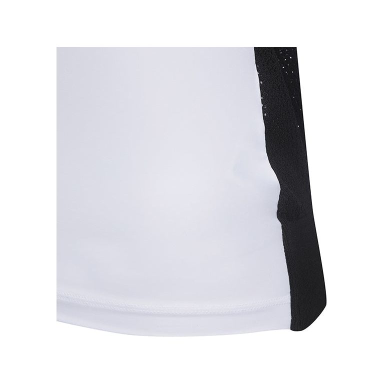 ANEW Golf: Women Back Knit Block Short T-Shirt - White - Sportkyu