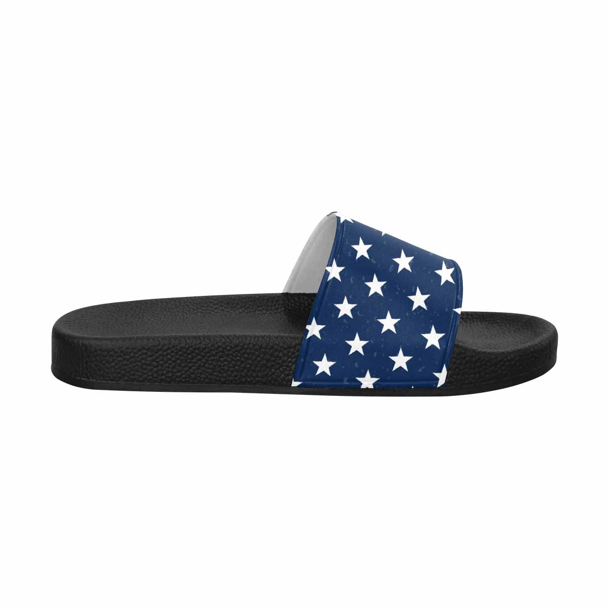 Mens Slide Sandals, Stars And Stripes Print