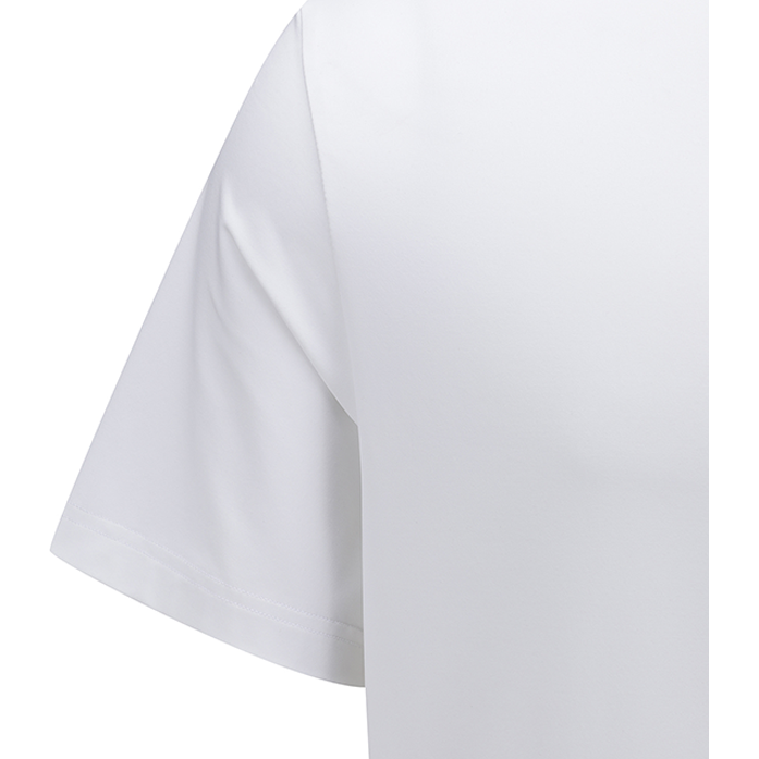 ANEW Golf: Men Back Triangular Point Short T-Shirt - White - Sportkyu