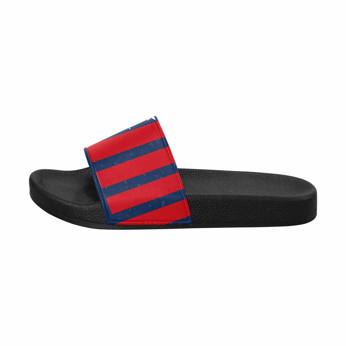 Mens Slide Sandals, Stars And Stripes Print