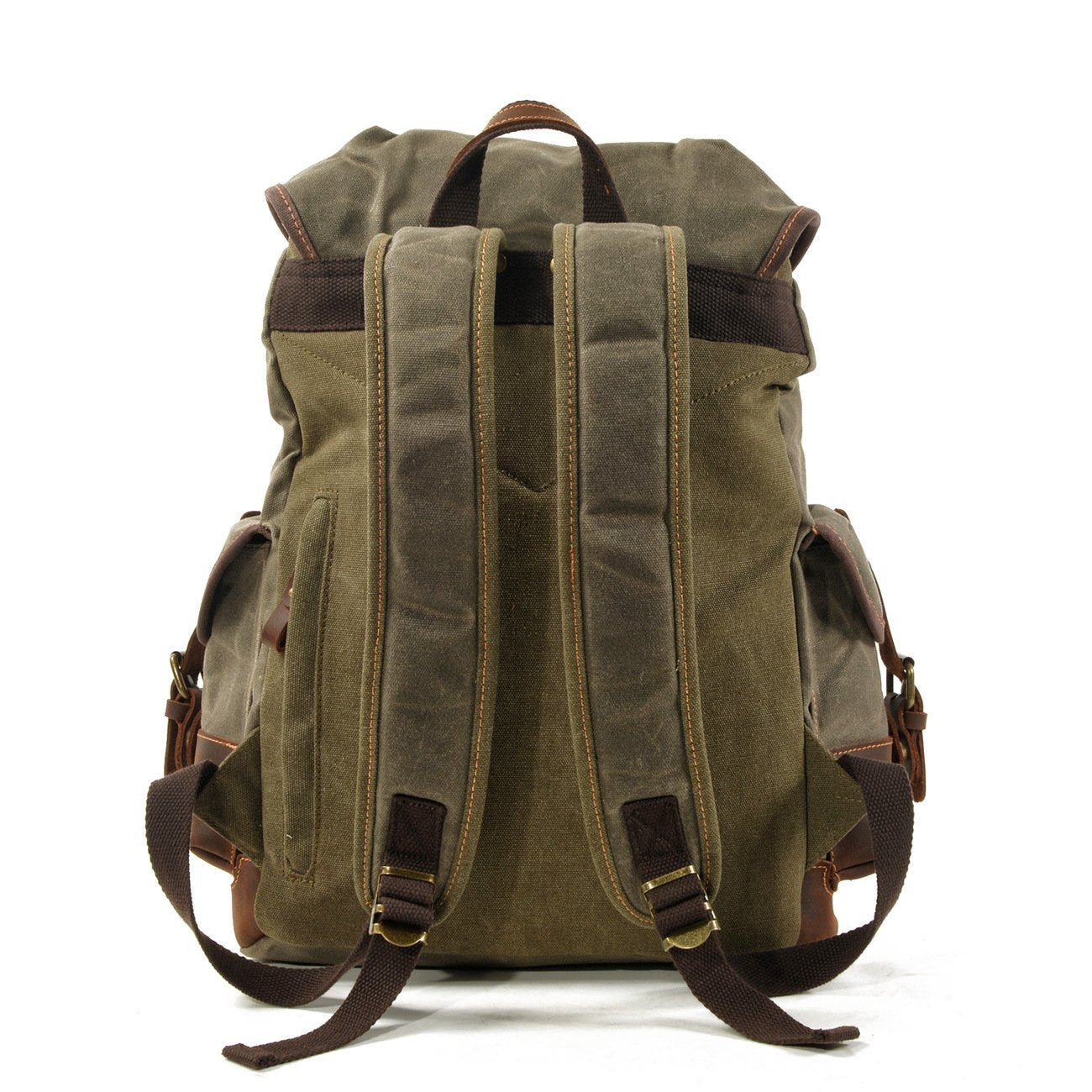 High Quality Canvas Stitching Mountaineering Backpack - Sportkyu