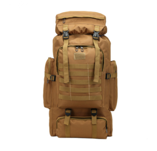 Large-capacity Multifunctional Canvas Backpack For Hiking