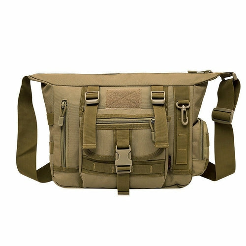 Business And Leisure Tactical Messenger Bag For Hiking