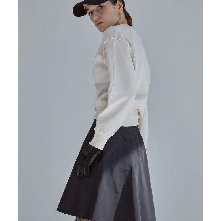 Anell Golf Sharp Flared Skirt - Black