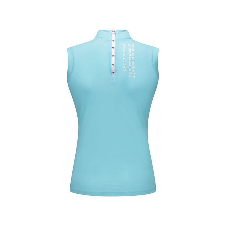 ANEW Golf: Women Front Logo Point Sleeveless - Light Green - Sportkyu