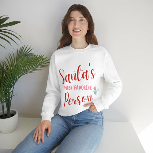 Dames Santa's favoriete sweatshirt 