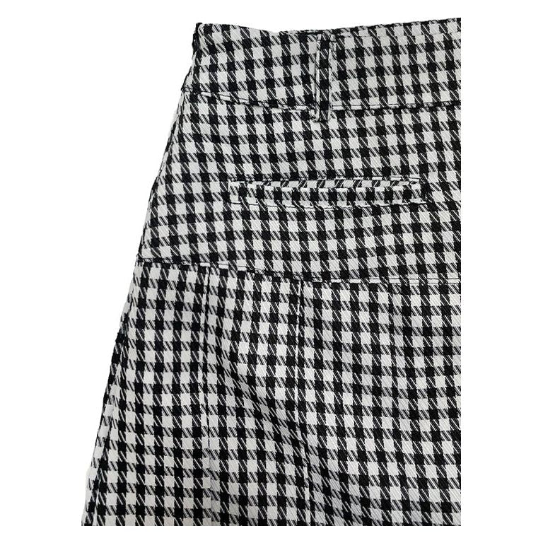 BENECIA 12 Avenue Check Culottes – juodos spalvos