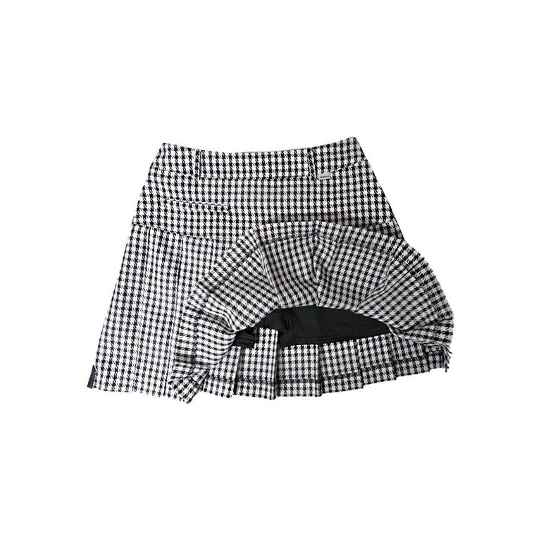 BENECIA 12 Avenue Check Culottes – juodos spalvos